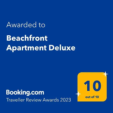 Beachfront Deluxe Apartman